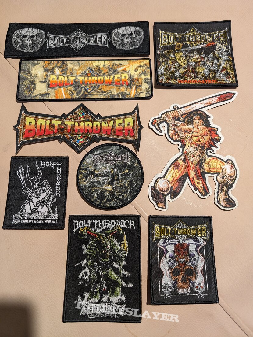 My Patch Collection 8 - Bolt Thrower