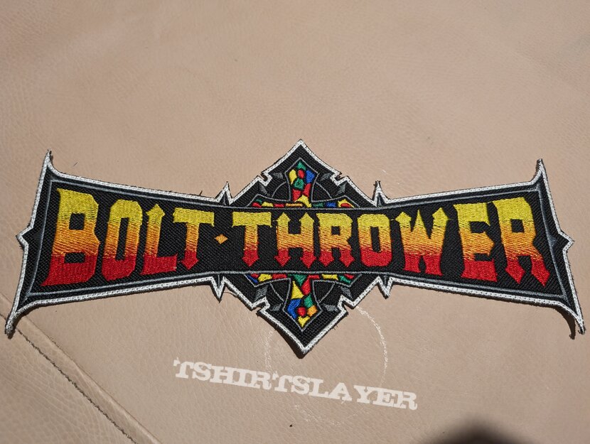 Bolt Thrower Logo Backpatch