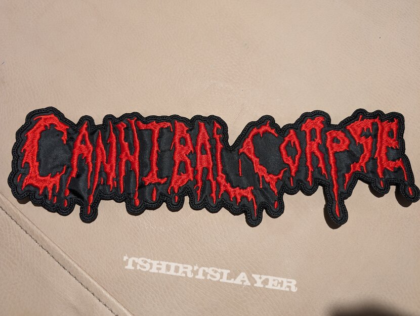 Cannibal Corpse Logo Backpatch