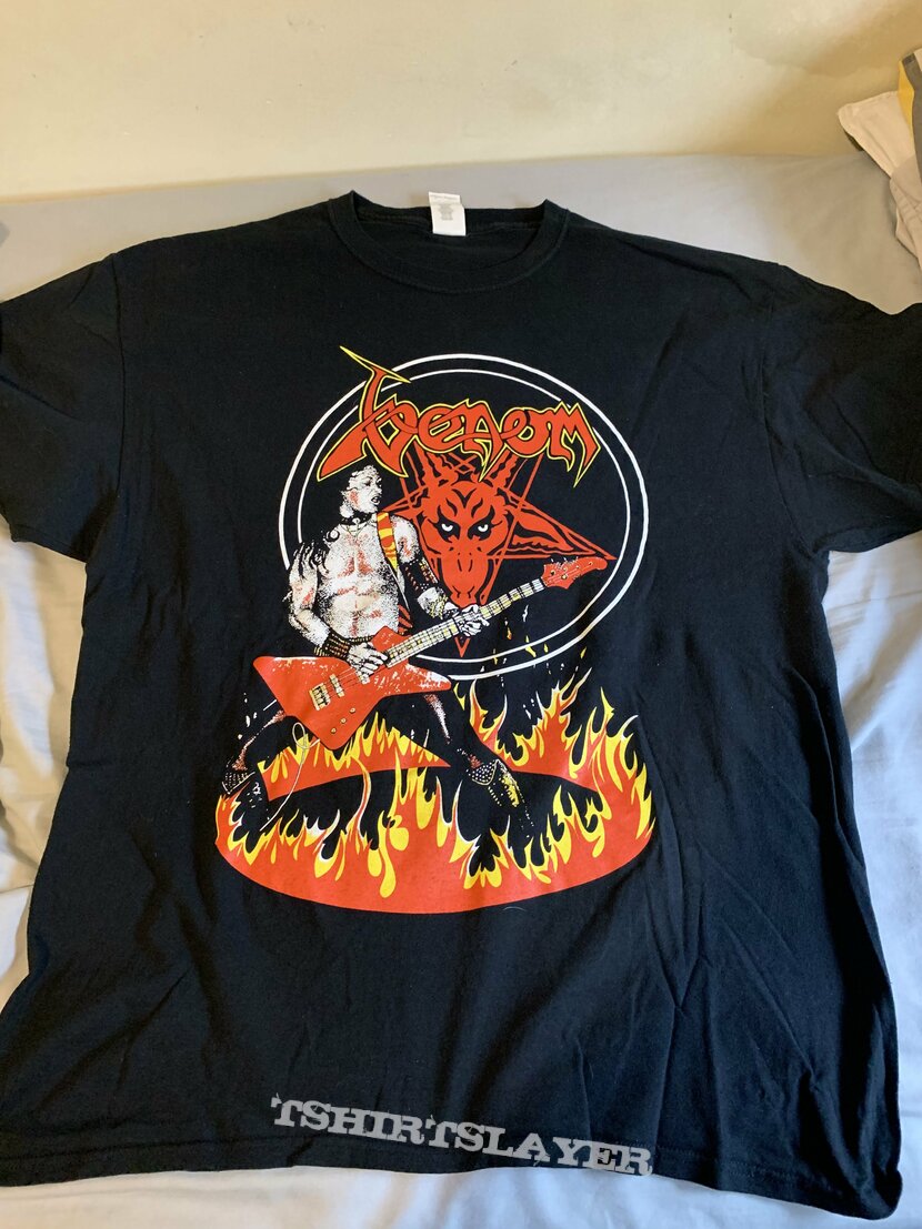 Venom Cronos in flames shirt