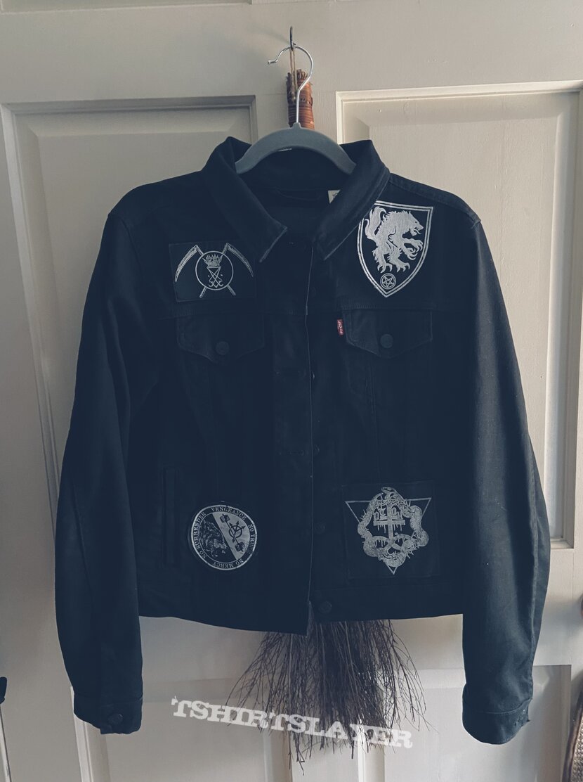Uada Womens black metal battle jacket 