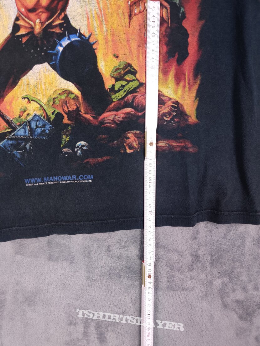Manowar 2002 Warriors of the World Tshirt XL