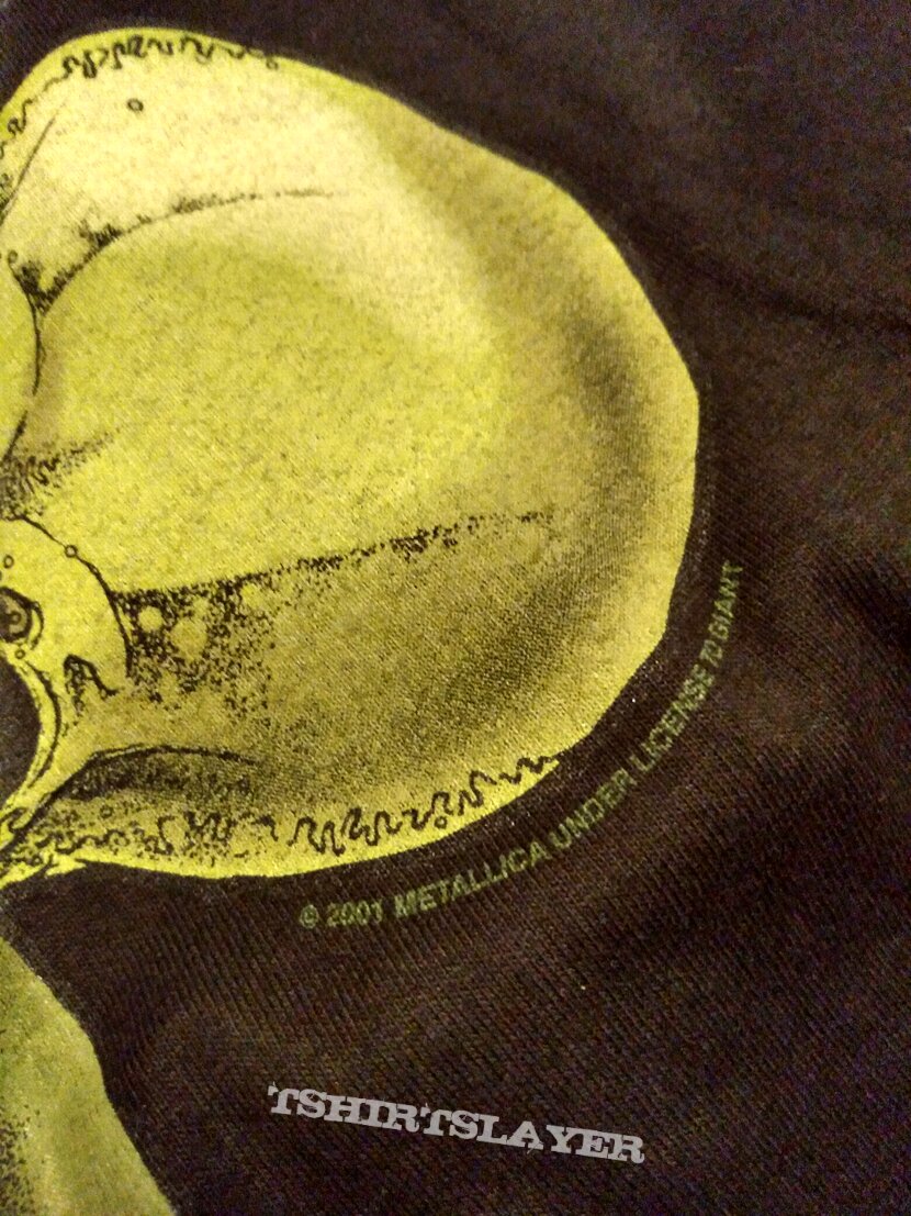 Metallica - &quot;Eye See the Lucky Piece&quot; short sleeve t-shirt 2001 