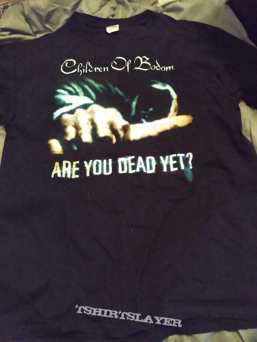 Children of Bodom &quot;Are you Dead Yet?&quot; Double sided shirt