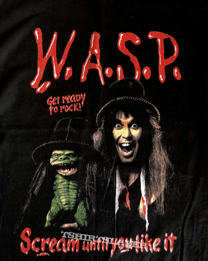 W.A.S.P. Scream Until You Like it - T-Shirt W.A.S.P. Scream Until You Like it - T-Shirt