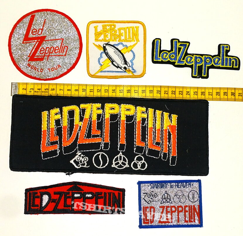 Led Zeppelin patches made around 1975 - 1983