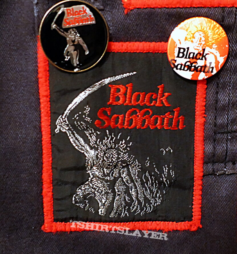 Black Sabbath paranoid red border