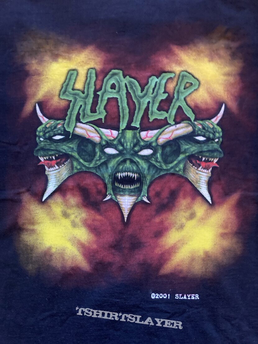 2001 Slayer T-Shirt size XL.