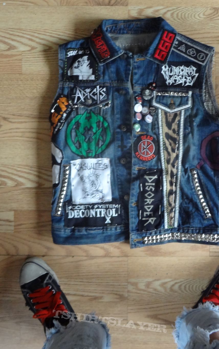 Battle Jacket - My First battle Jacket. not close to done yet..