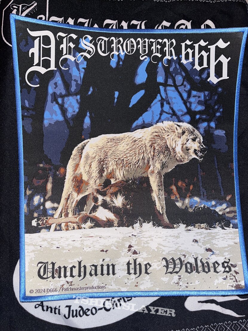 Deströyer 666 Blue border