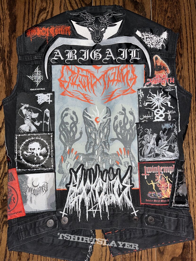 Leviathan Mostly black metal vest