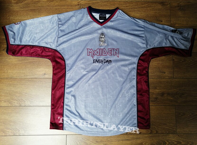 Iron Maiden, Iron Maiden football jersey TShirt or Longsleeve (sivecky's) |  TShirtSlayer