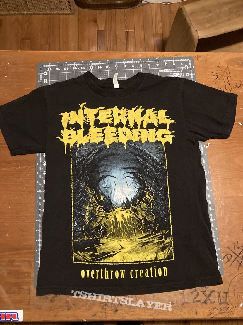 Internal Bleeding Overthrow Creation Tour Shirt 2021