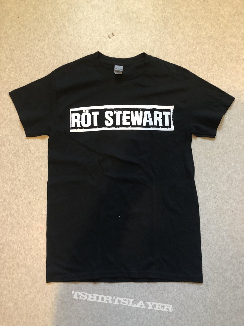 Röt Stewart t shirt 