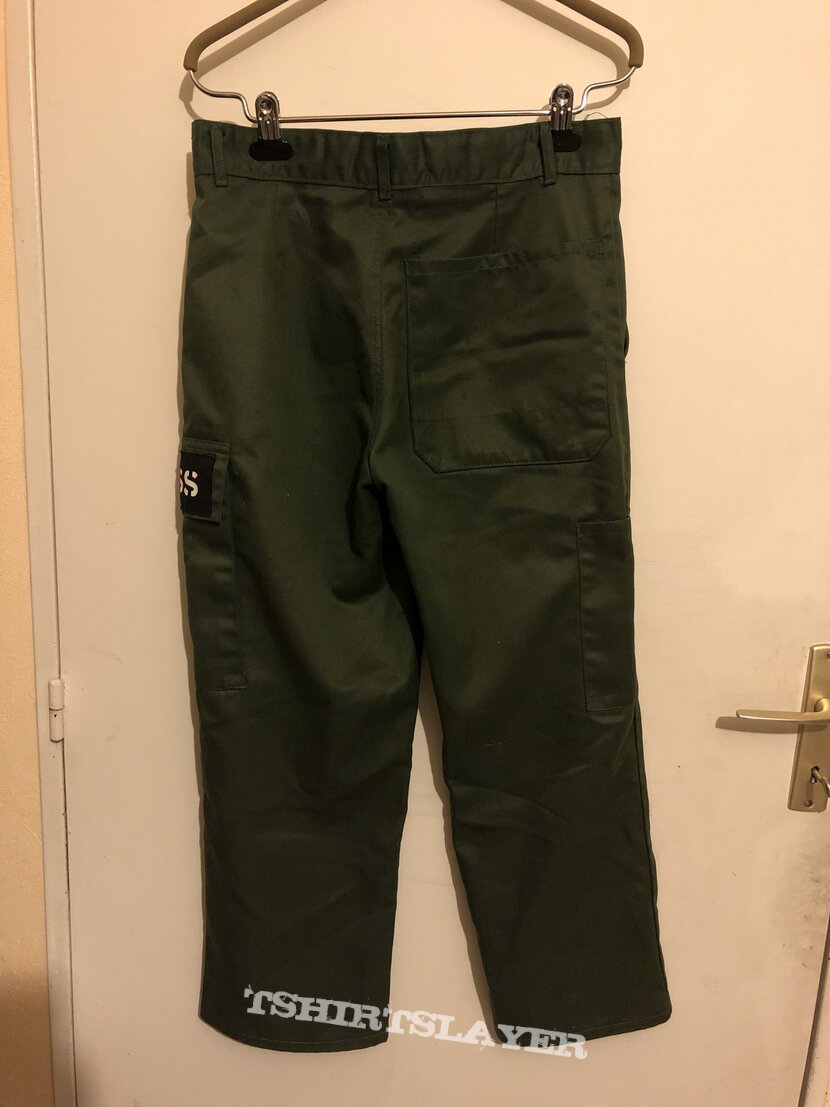 Crass patch on pants 