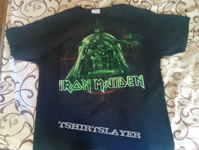Iron Maiden Aces High Green Color Print  