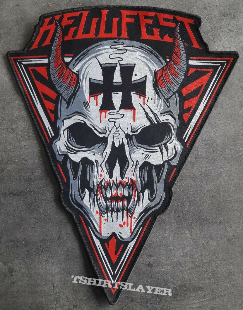Hellfest Open Air Festival BackPatch 2018
