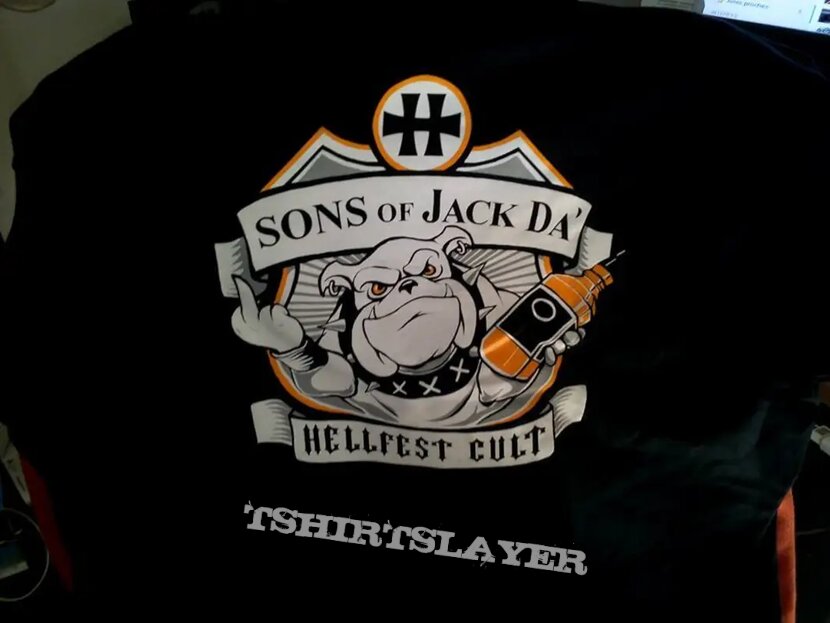 Hellfest Cult Sons of Jack Da&#039; T-shirt and Patch