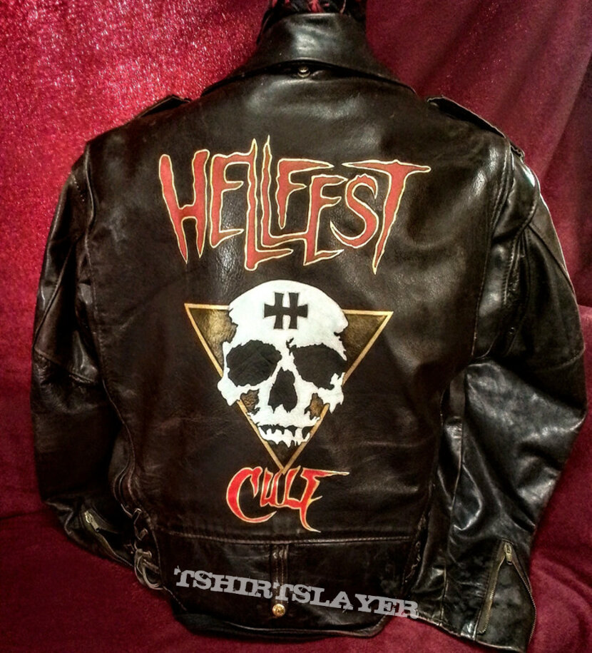 Metallica Hellfest motorcycle jacket usa