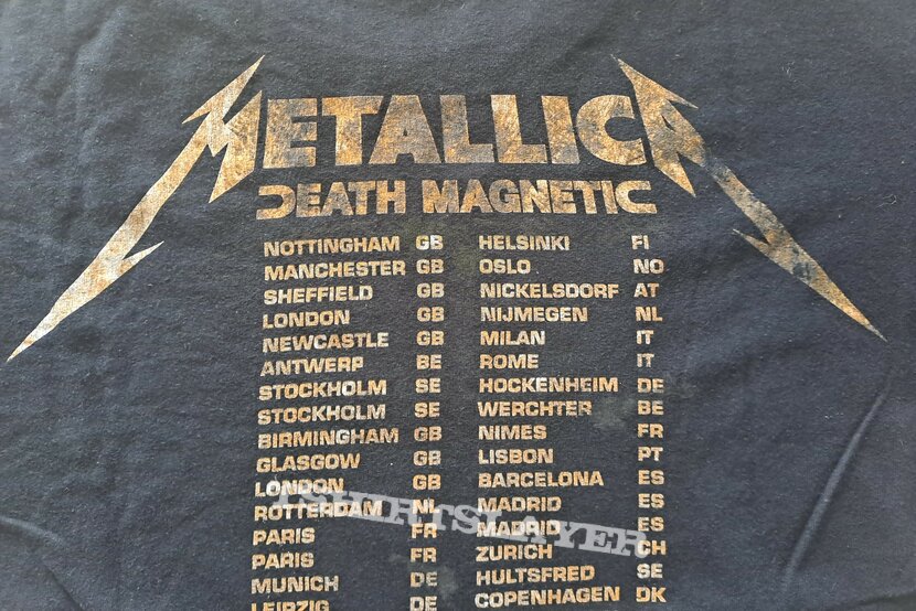 Metallica Death Magnetic Tour 2009