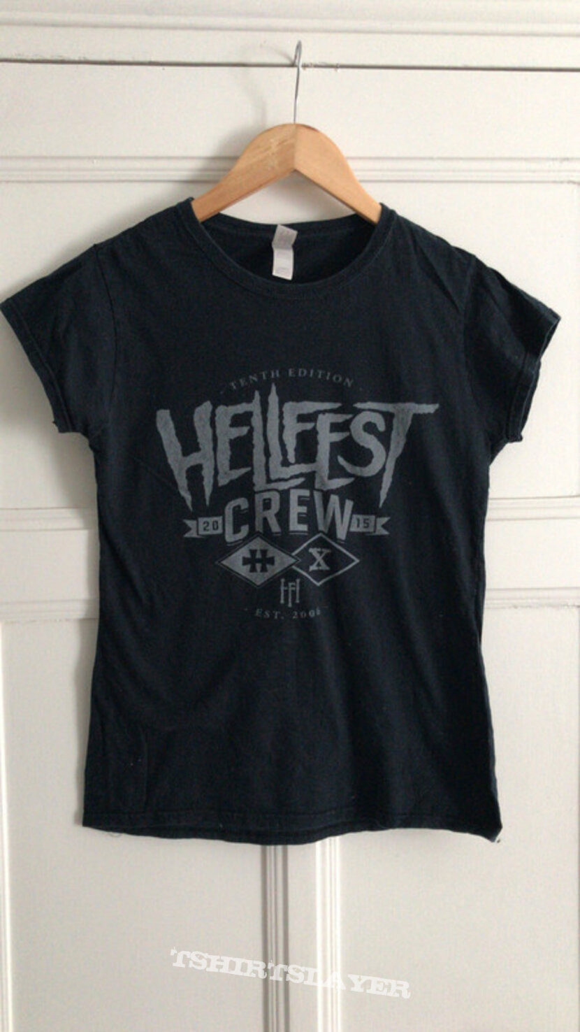 Hellfest Crew T-shirt 2015 | TShirtSlayer TShirt and BattleJacket Gallery