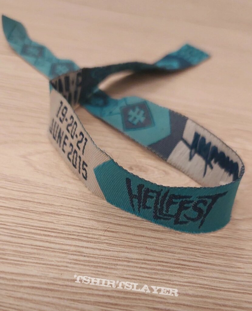 Hellfest Wristbands bracelet 2015 | TShirtSlayer TShirt and BattleJacket  Gallery