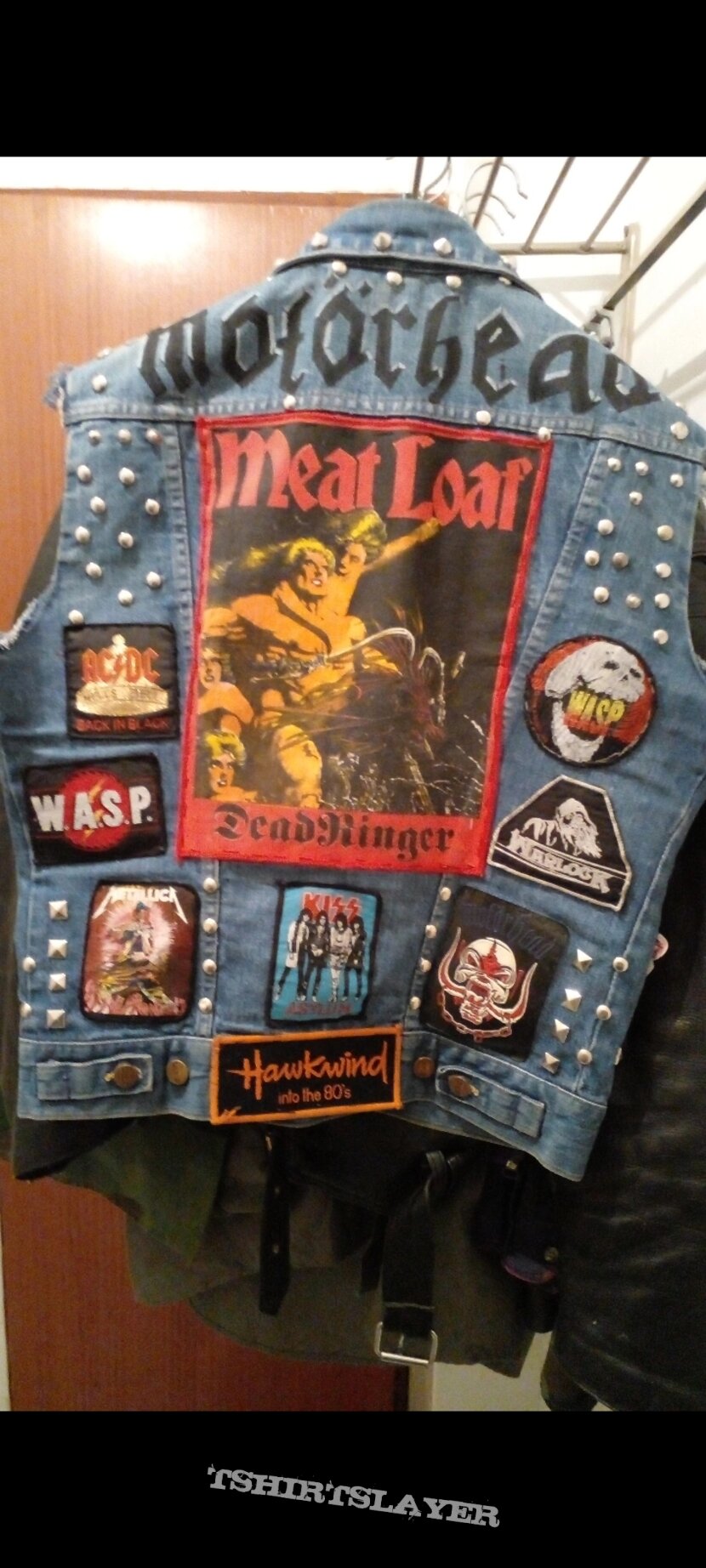 Meat Loaf My oldschool wrangler heavy hard rock vest