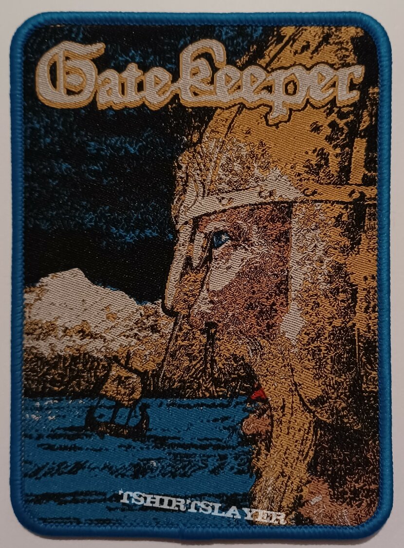 Gatekeeper Exiled king Patch blue border
