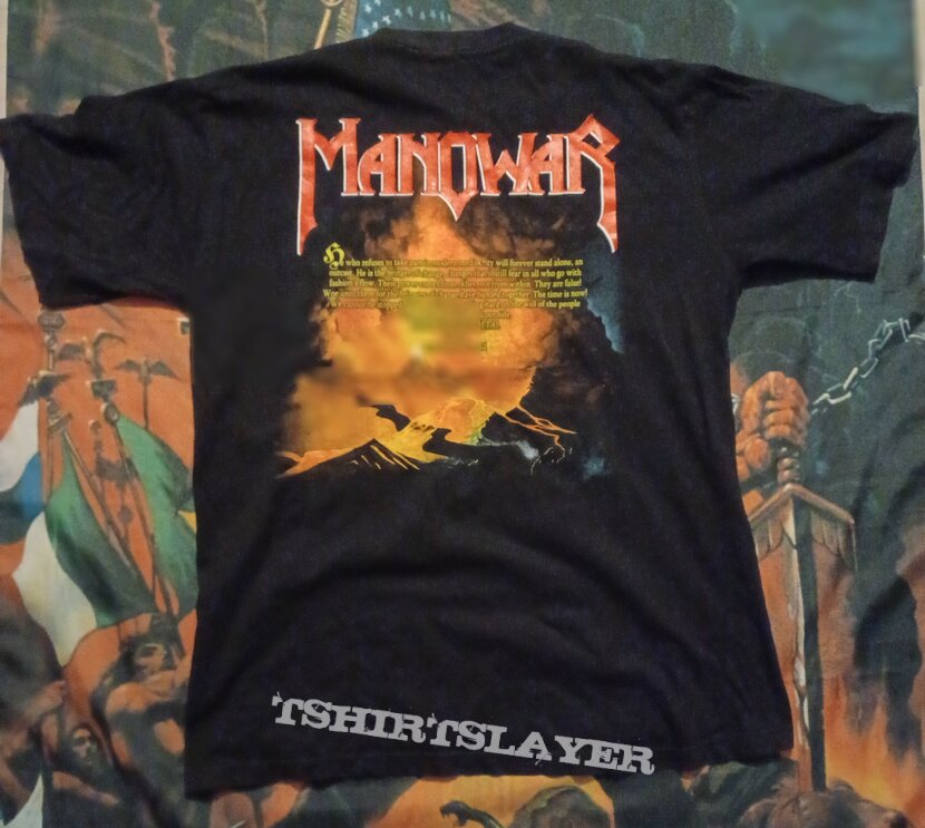 Manowar Fighting the world Shirt