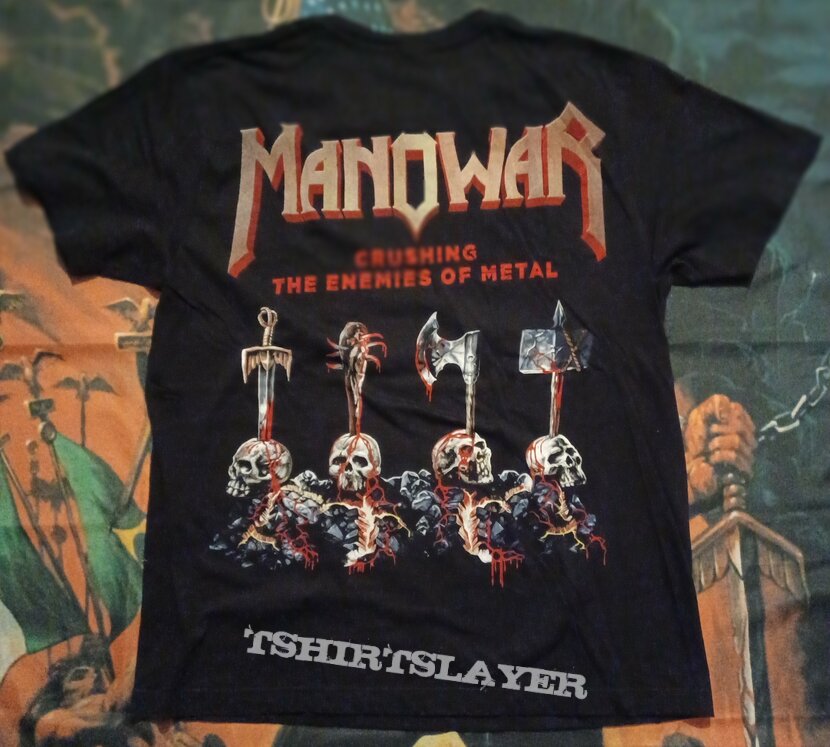 Manowar Crushing the enemys of metal Shirt