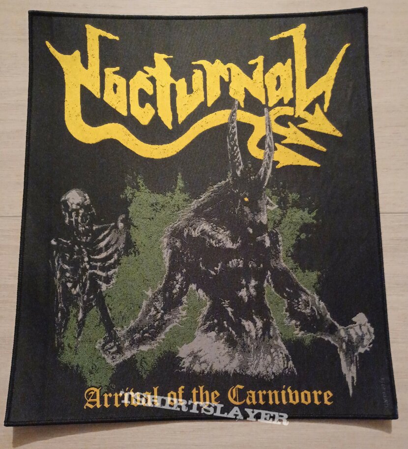 Nocturnal Arrival of the carnivore Backpatch