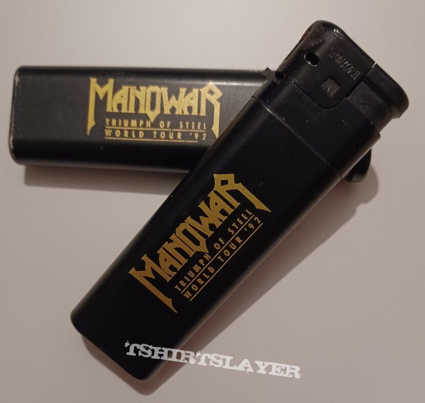 Manowar Triumph of steel world tour 1992 Lighter