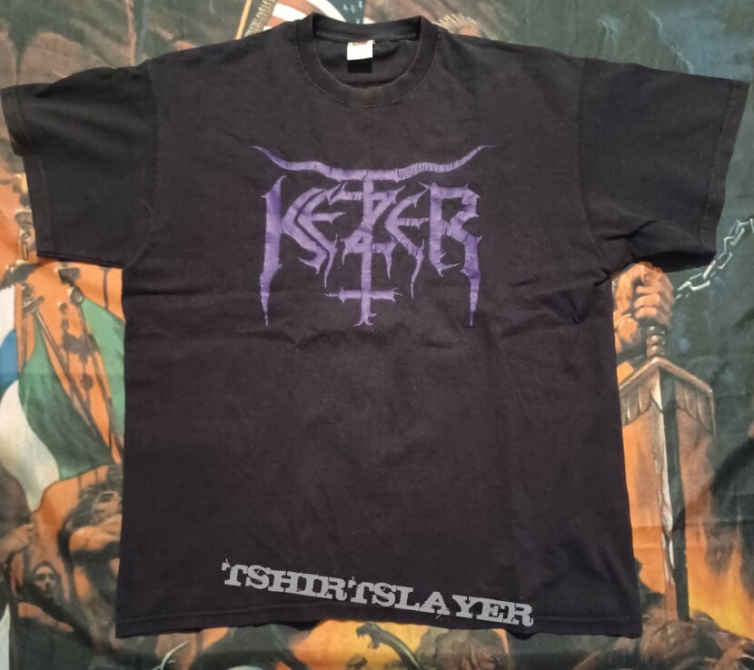 Ketzer Satan&#039;s boundaries unchained Shirt (purple print)