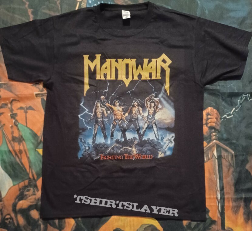 Manowar Fighting the world tour &#039;87 Shirt