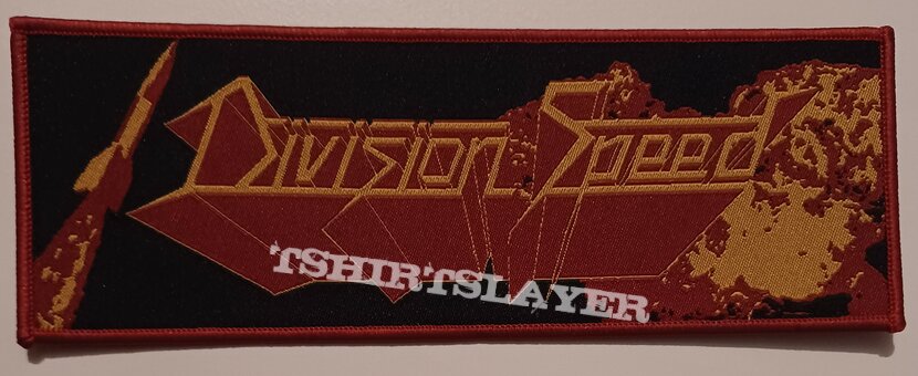Division Speed Stripe Patch (red border)