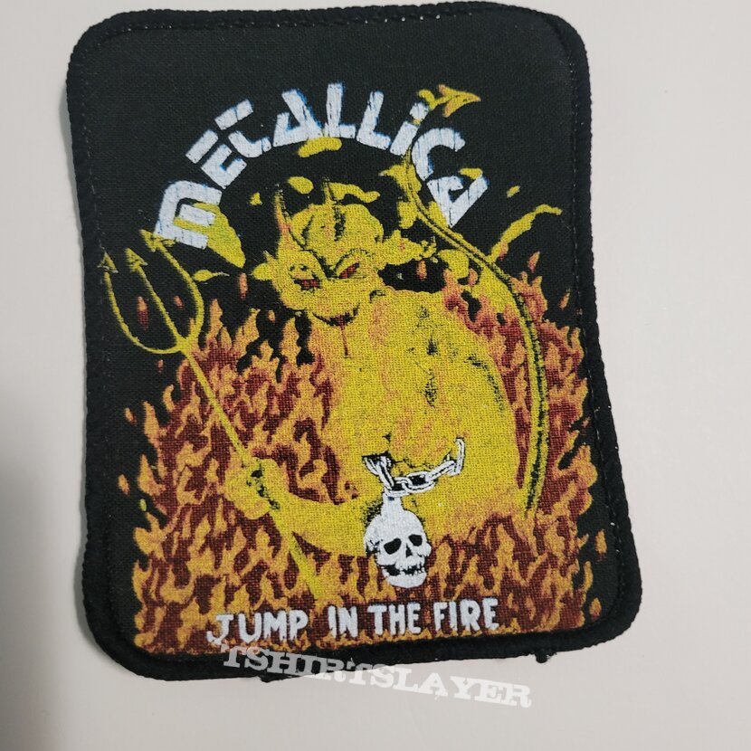 Metallica Jump in the fire printed