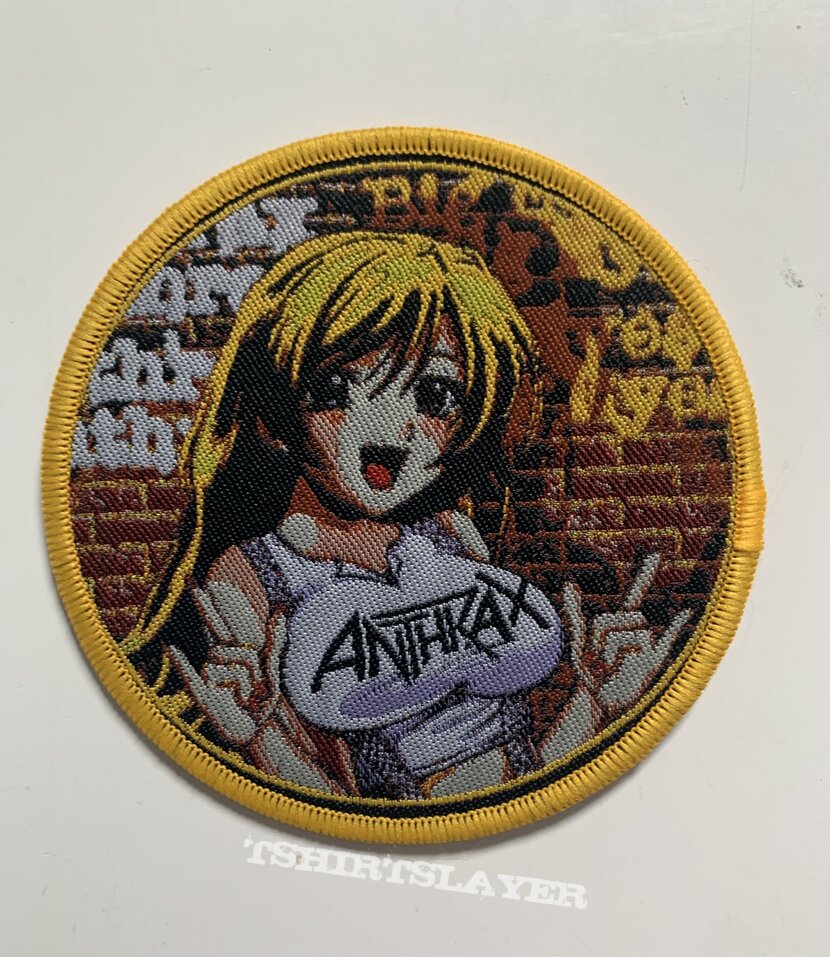 Anthrax Big Eyes circular patch