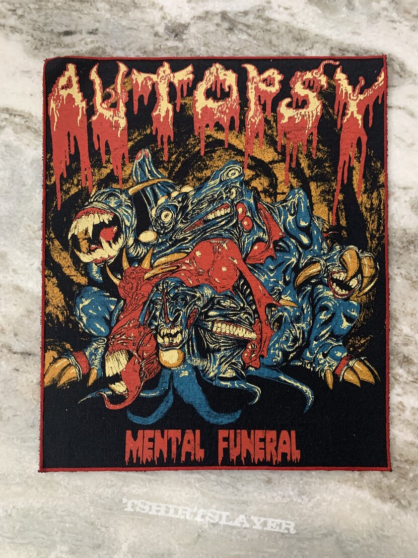 Autopsy Mental Funeral Backpatch