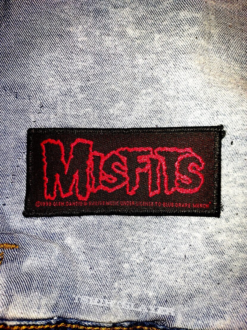 Misfits logo patch