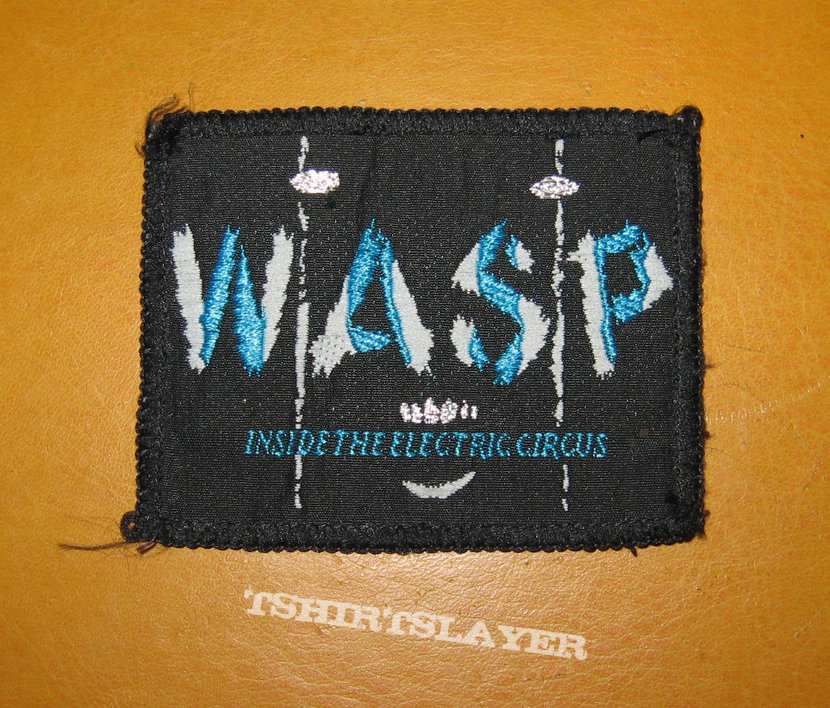 W.A.S.P. Inside The Electric Circus original woven patch