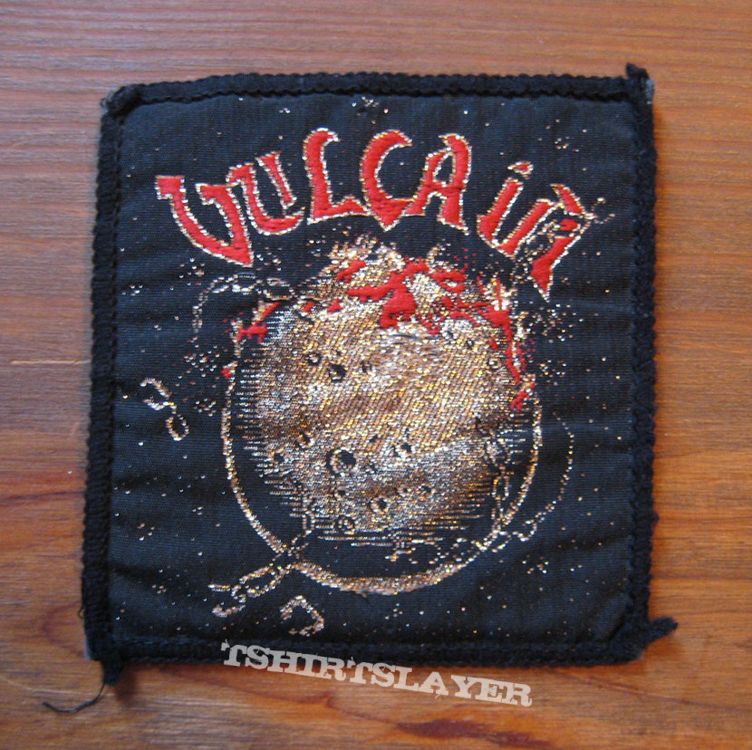 VULCAIN Rock&#039;N&#039;Roll Secours original woven patch (black border)