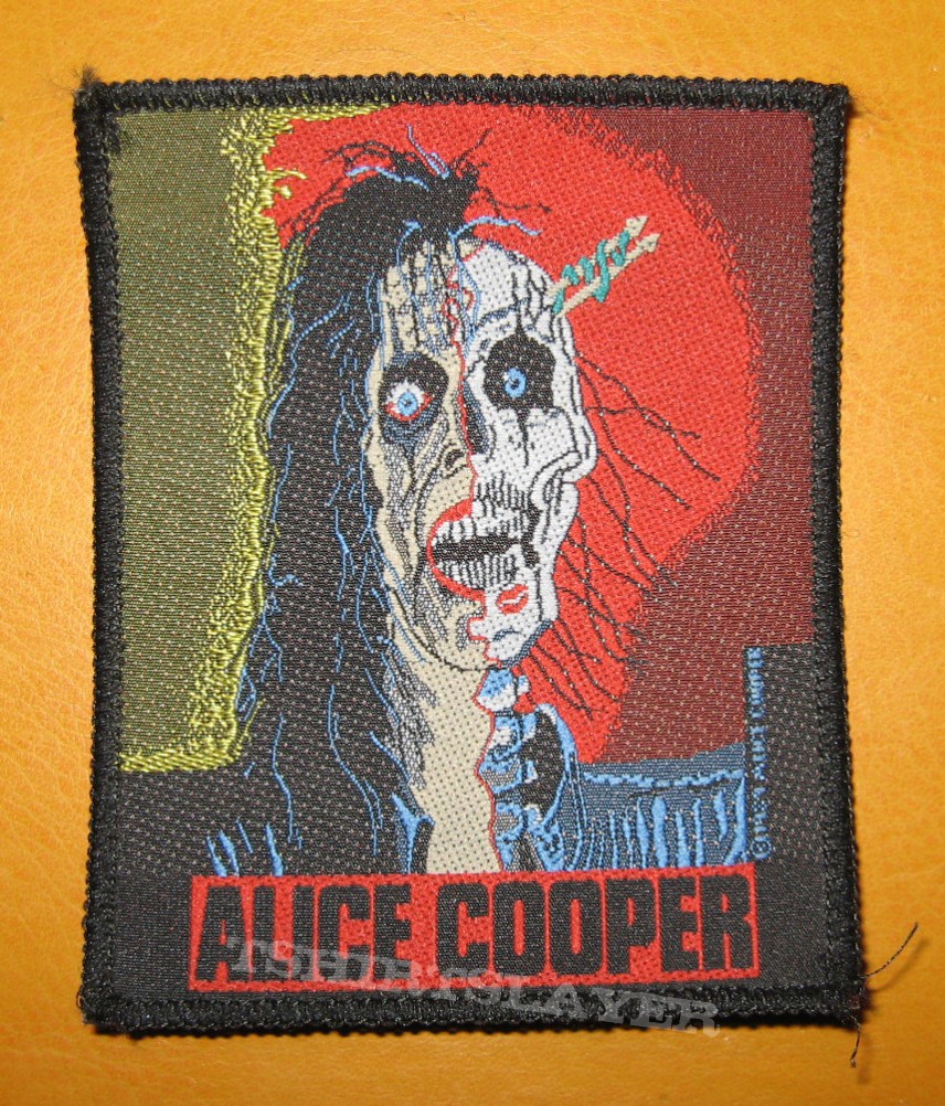 ALICE COOPER &quot;Trash&quot; original woven patch