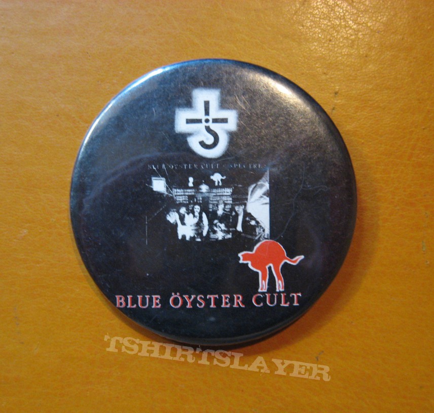 BLUE ÖYSTER CULT &quot;Spectres&quot; vintage giant button