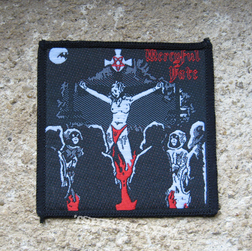 MERCYFUL FATE Nuns Have No Fun original woven patch (black border)