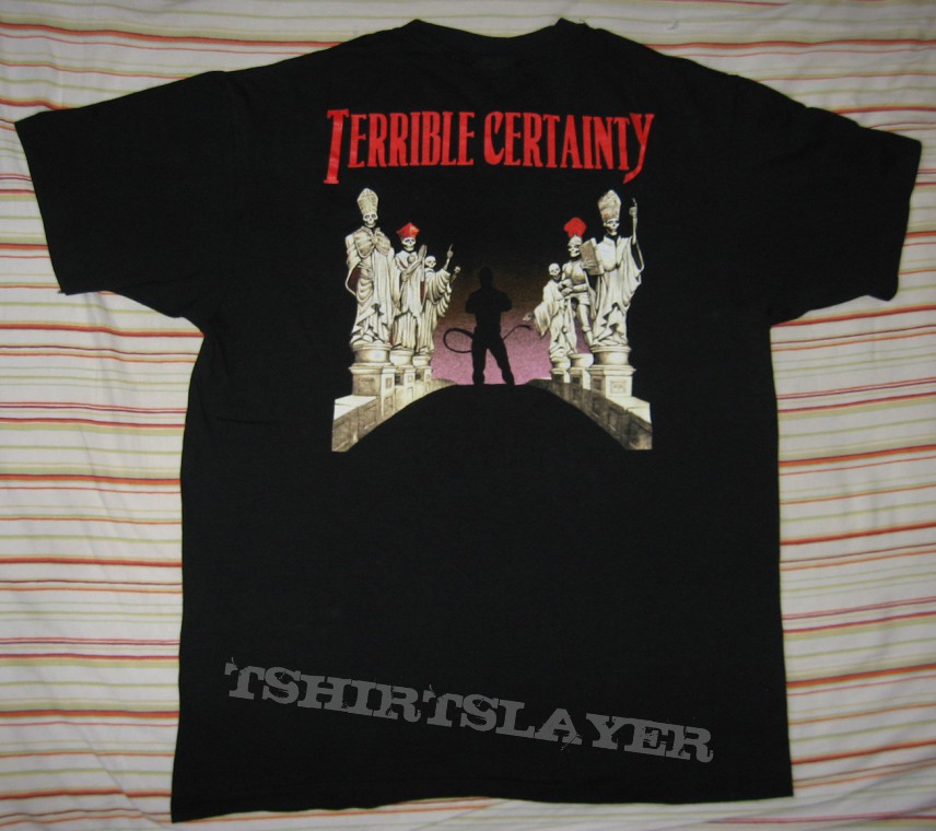 KREATOR &quot;Terrible Certainty&quot; 1991 official t-shirt