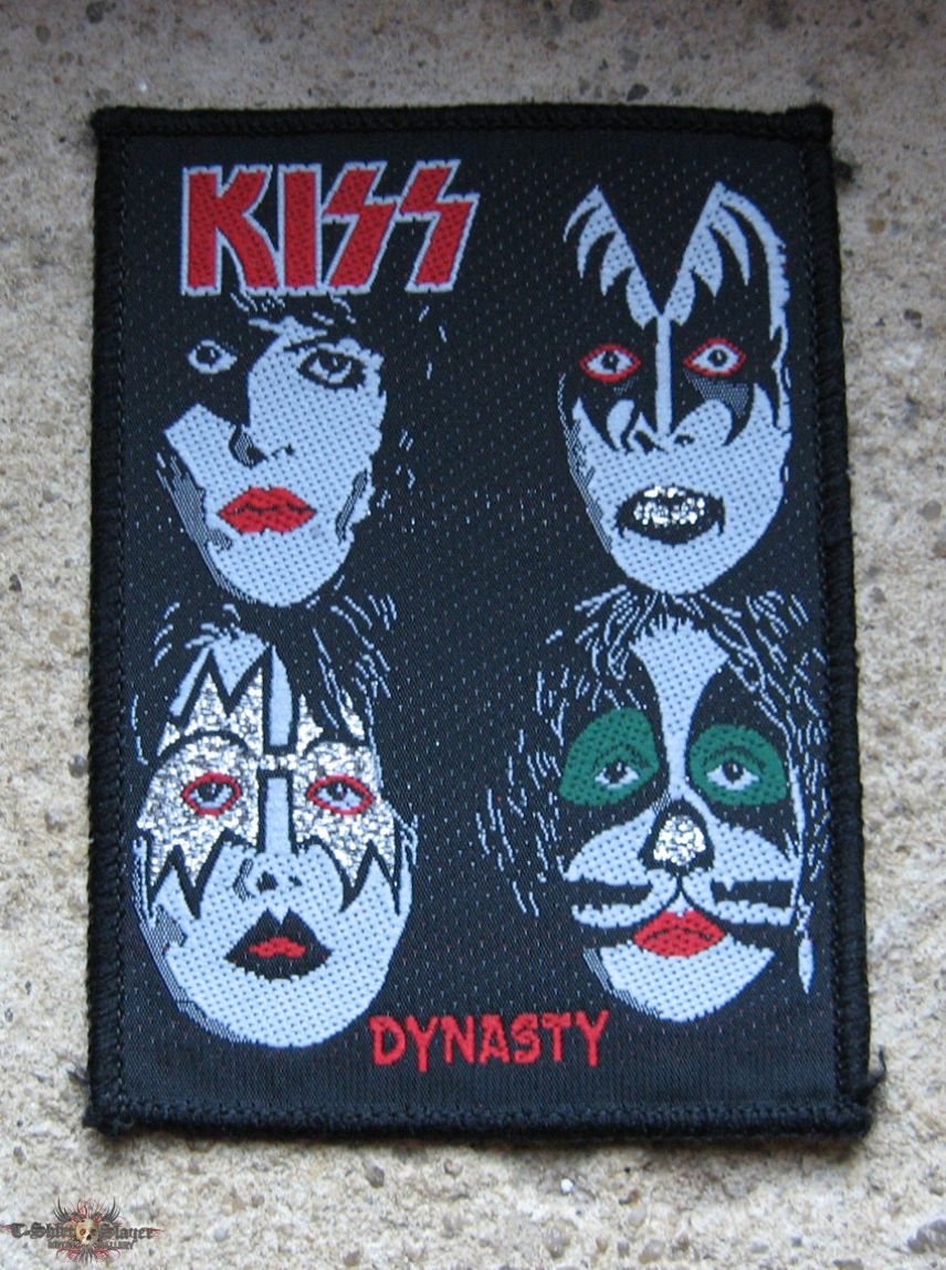 KISS Dynasty original woven patch