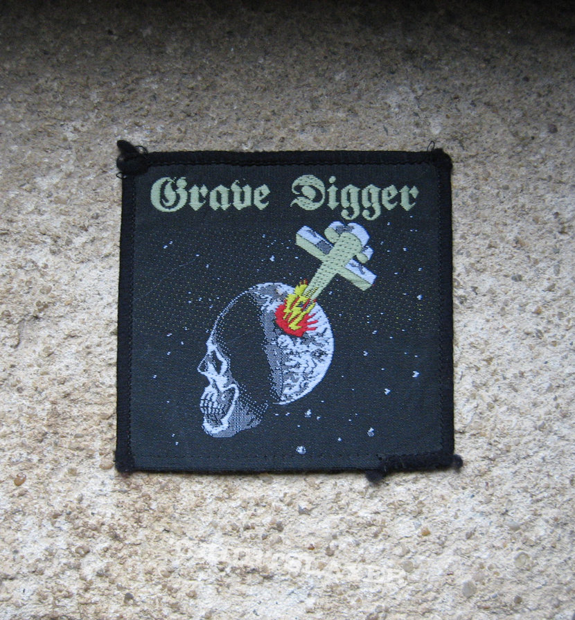 GRAVE DIGGER Heavy Metal Breakdown original woven patch