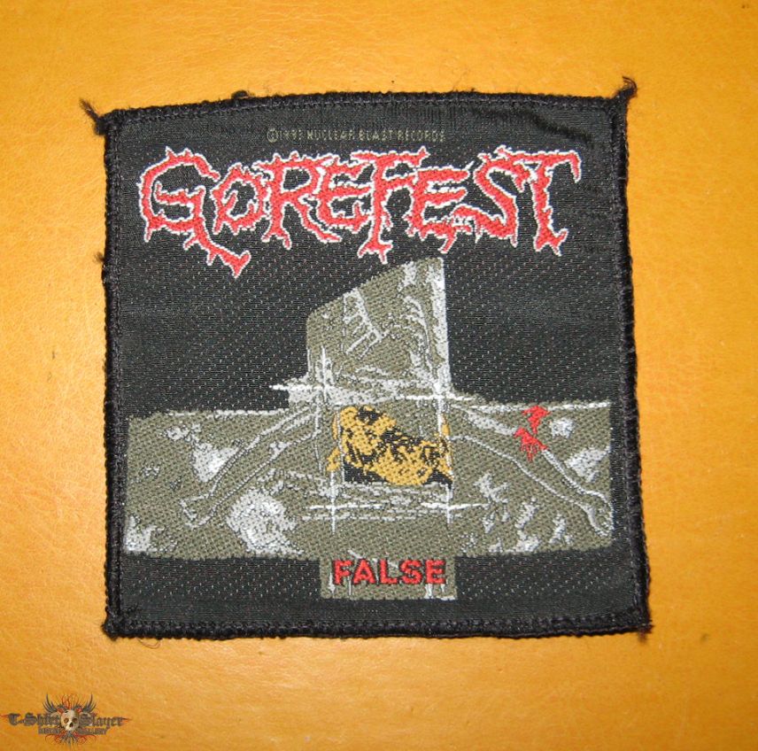 GOREFEST False original woven patch