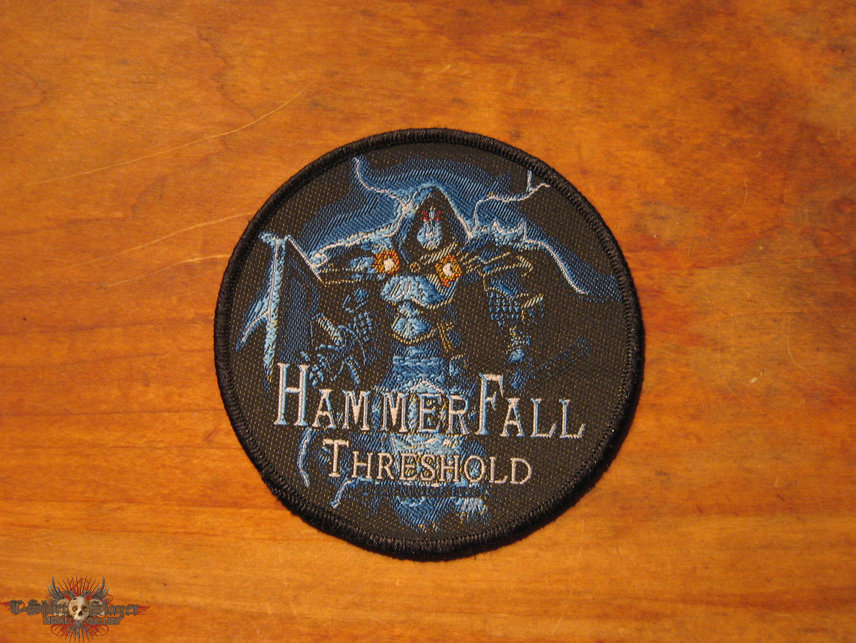 HAMMERFALL Threshold original circle woven patch