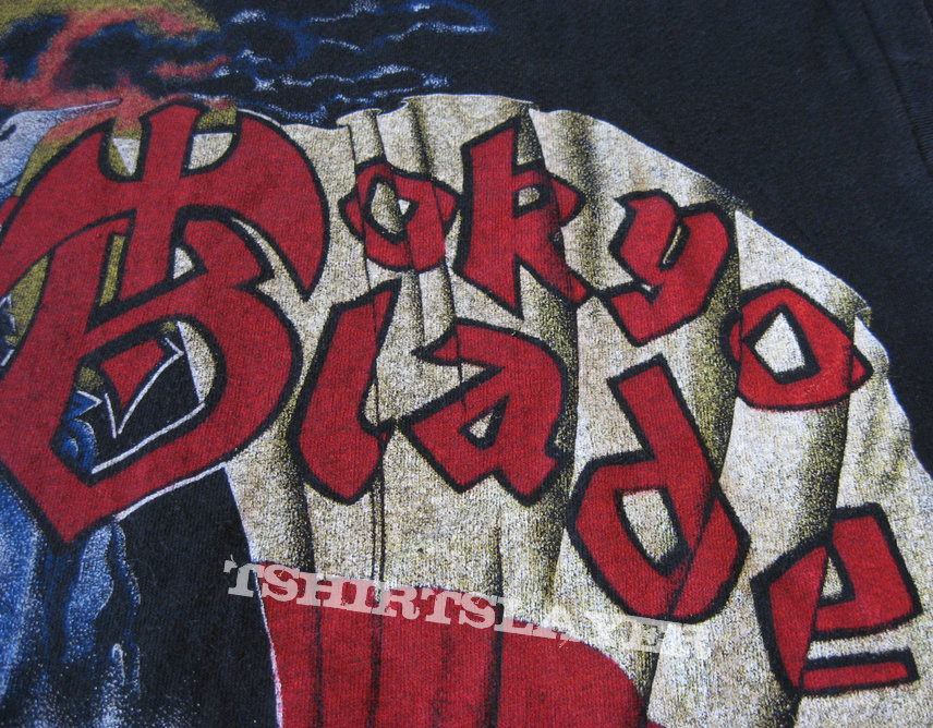 TOKYO BLADE Night Of The Blade tour original muscle shirt